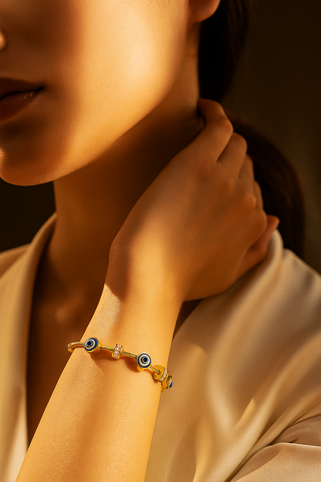 18k Gold Plated Nazariya Luxe