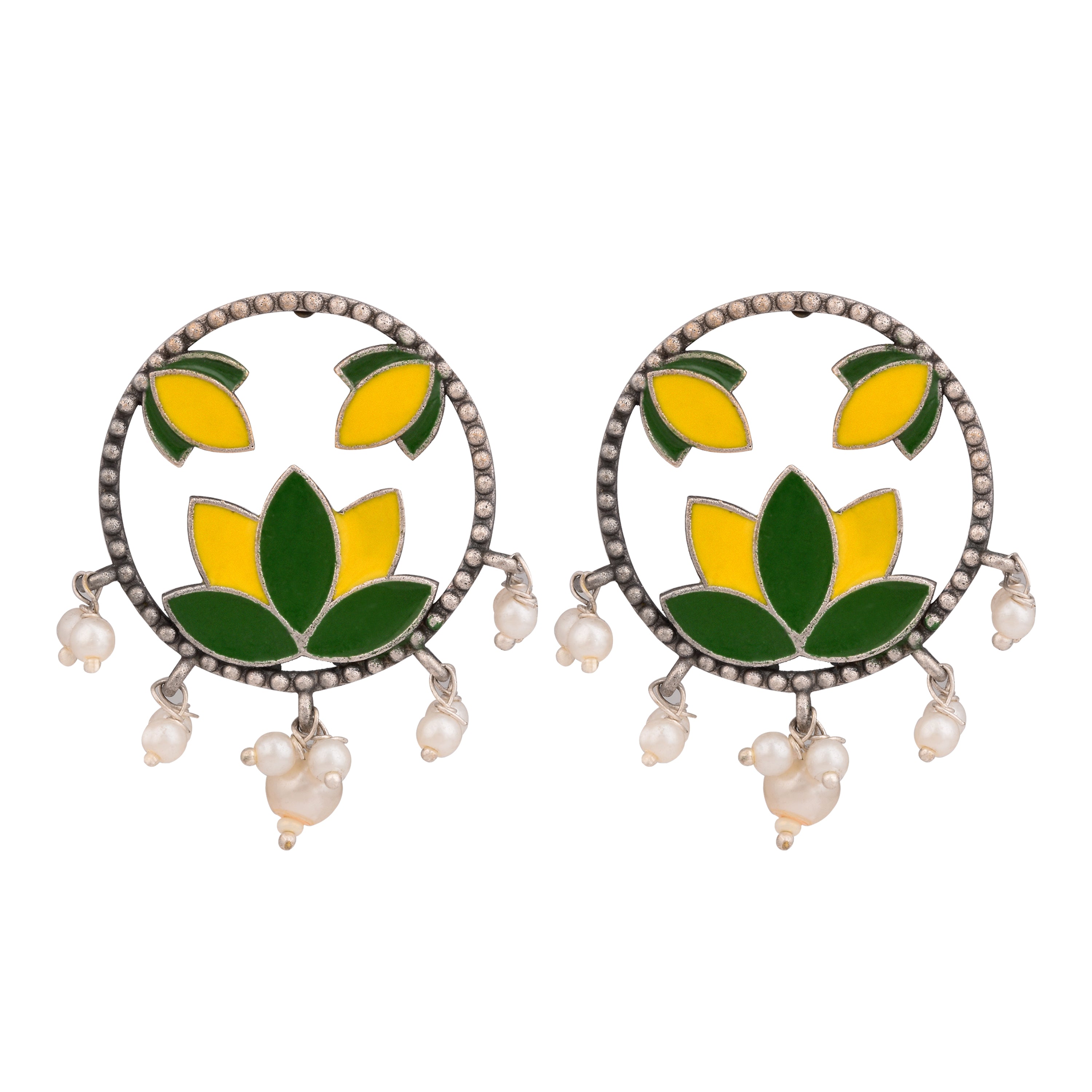 Mystic Lotus-Yellow & Green