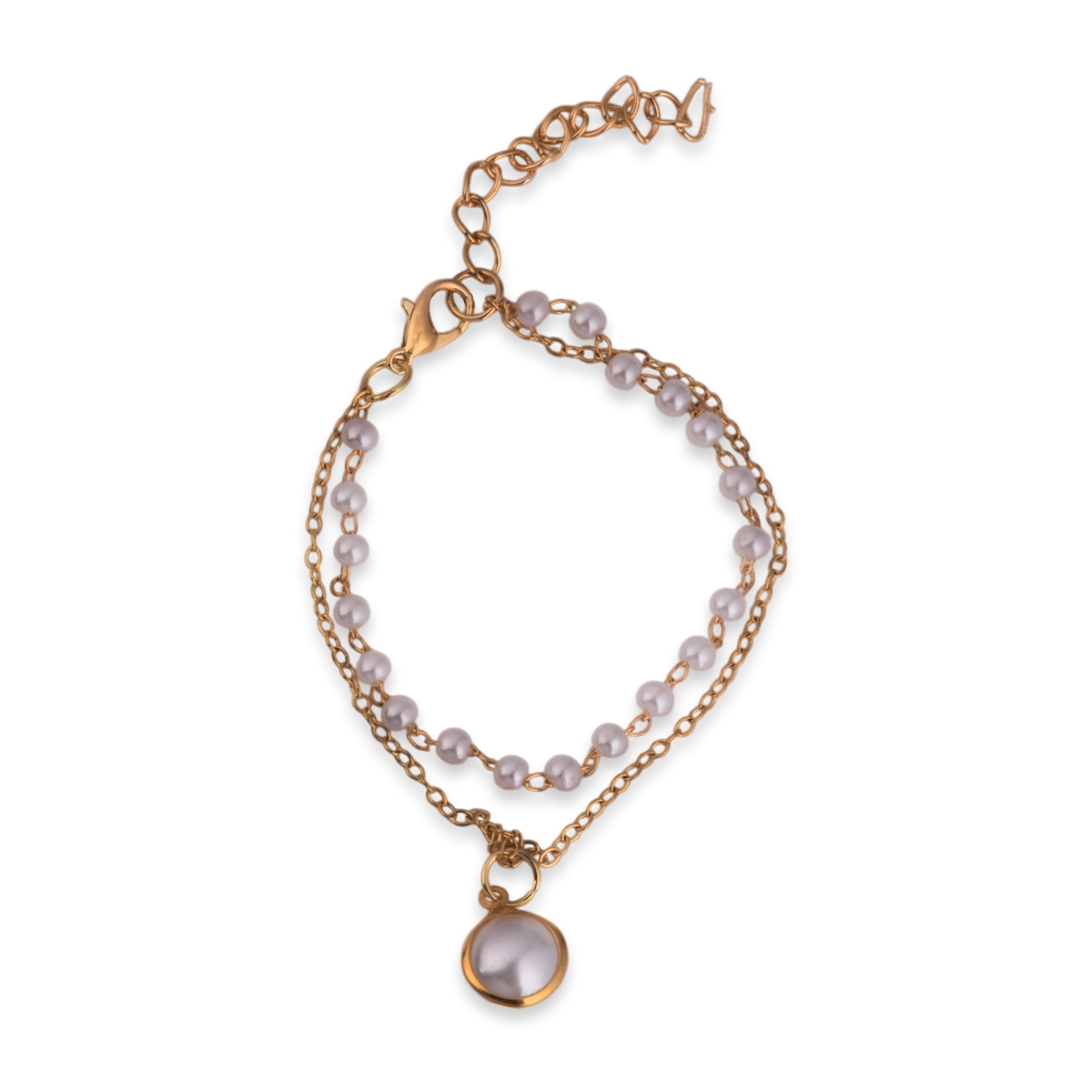 Golden Pearl Symphony- Bracelet