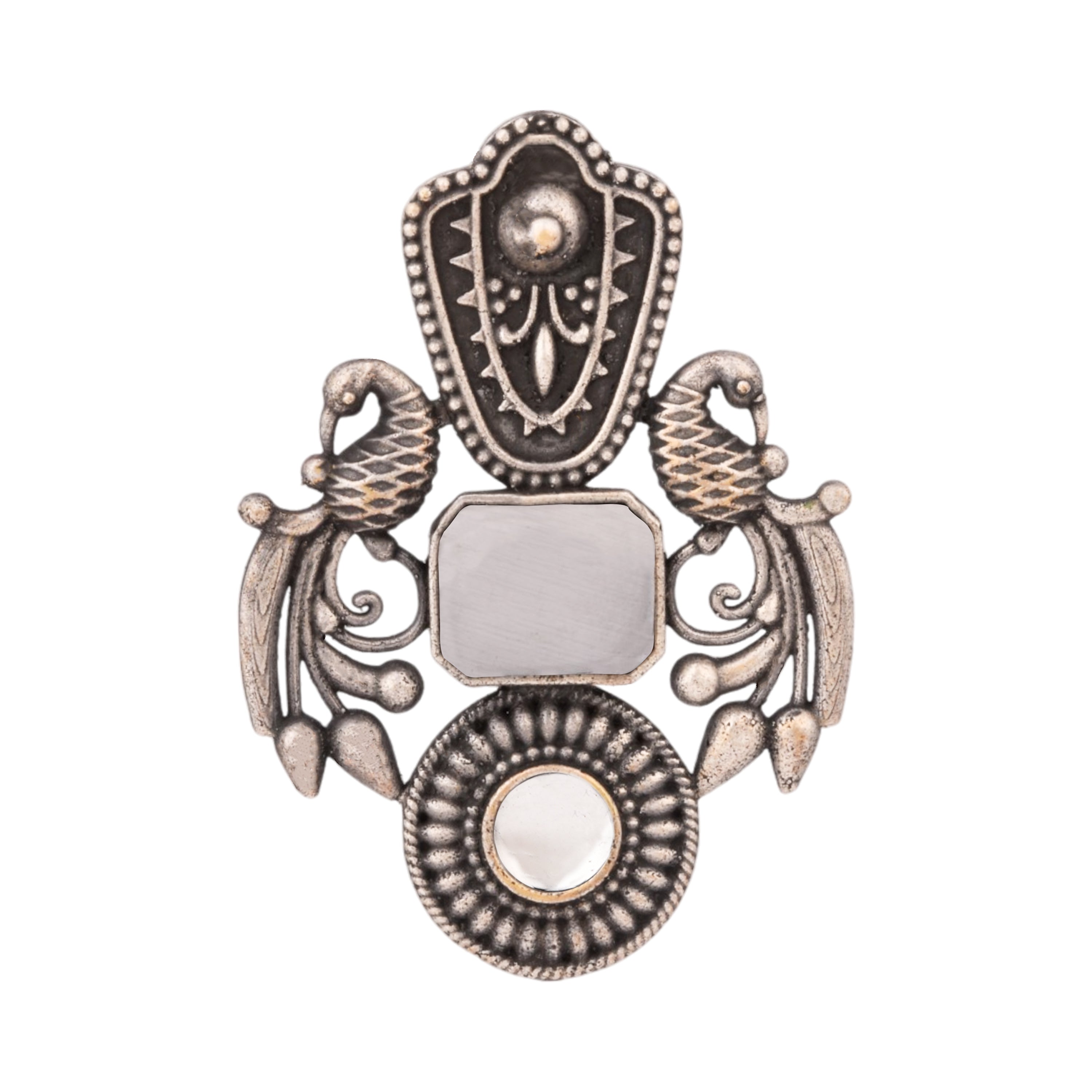 Ornate oasis-moon grey