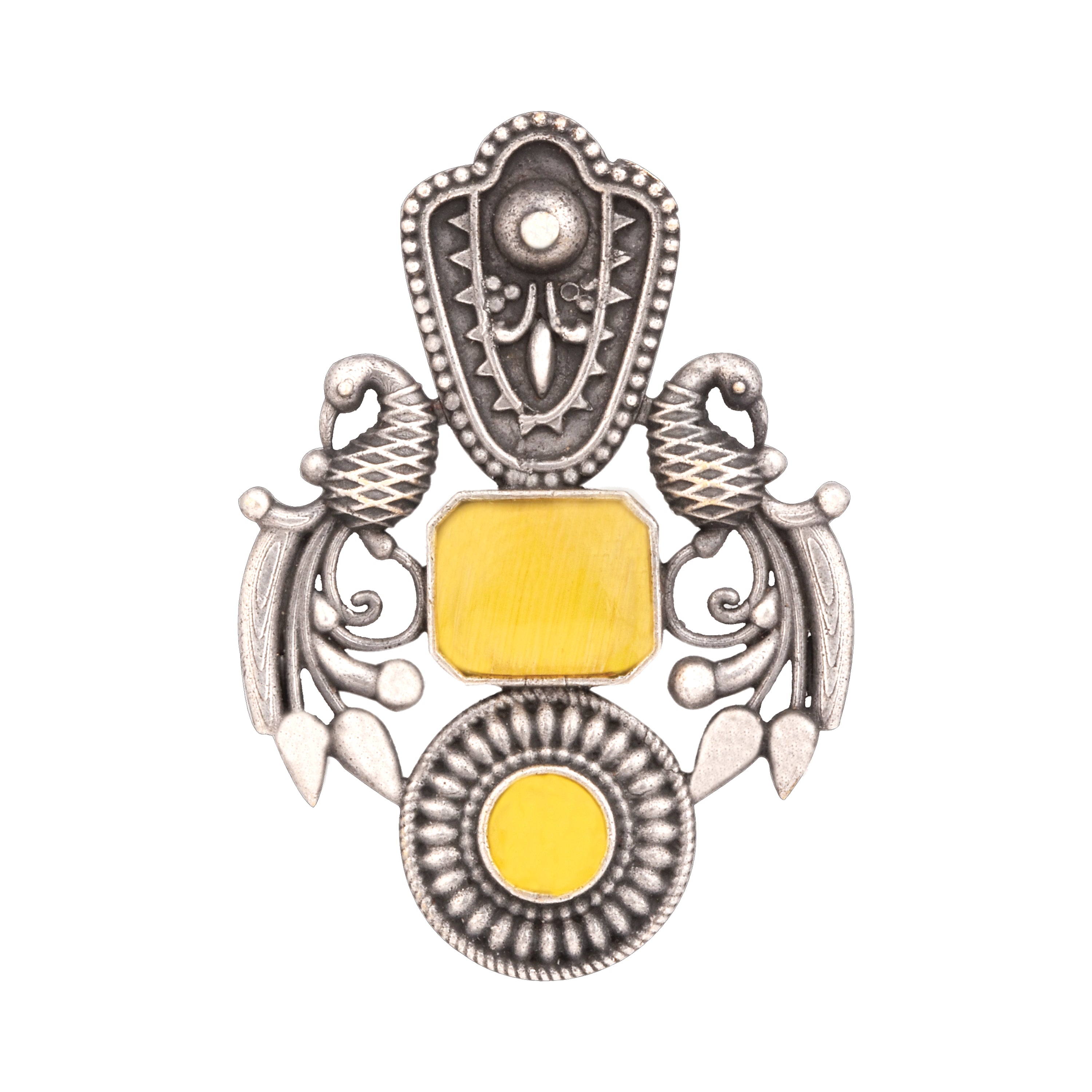 Ornate oasis- yellow