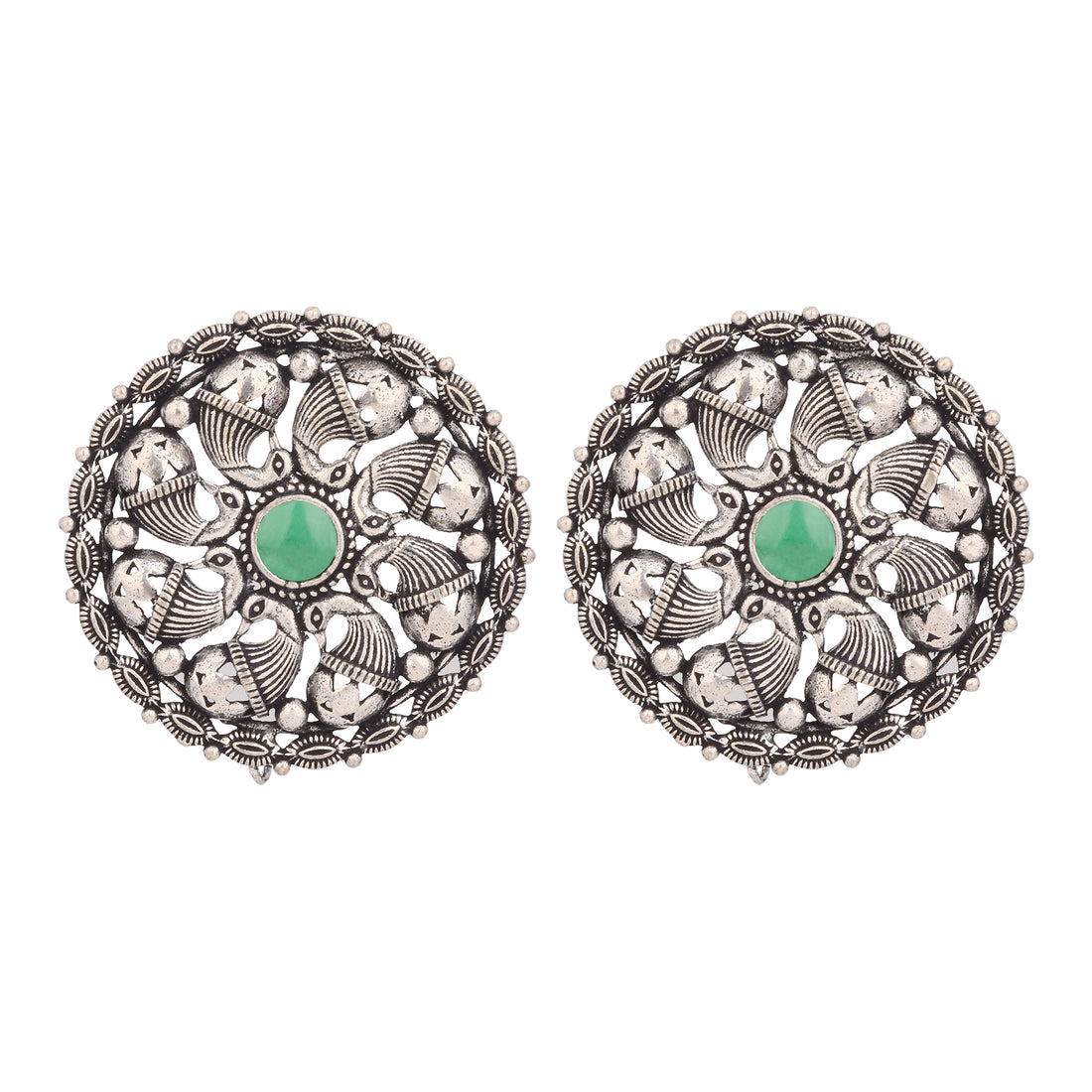 Emerald Aviary Earrings