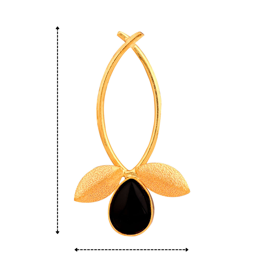 Lustrous Leaflets (black)