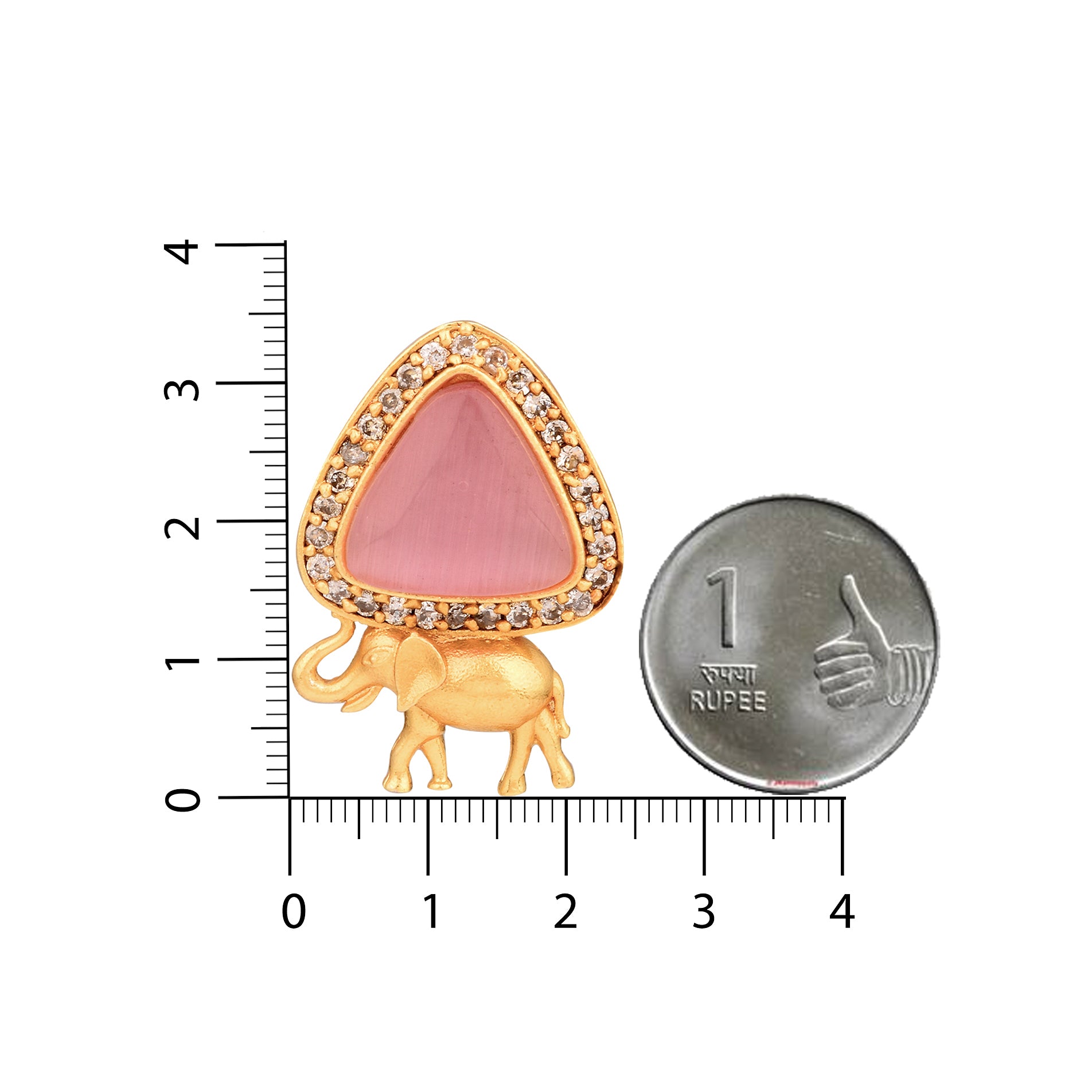 Stone of the Elephant - Pink