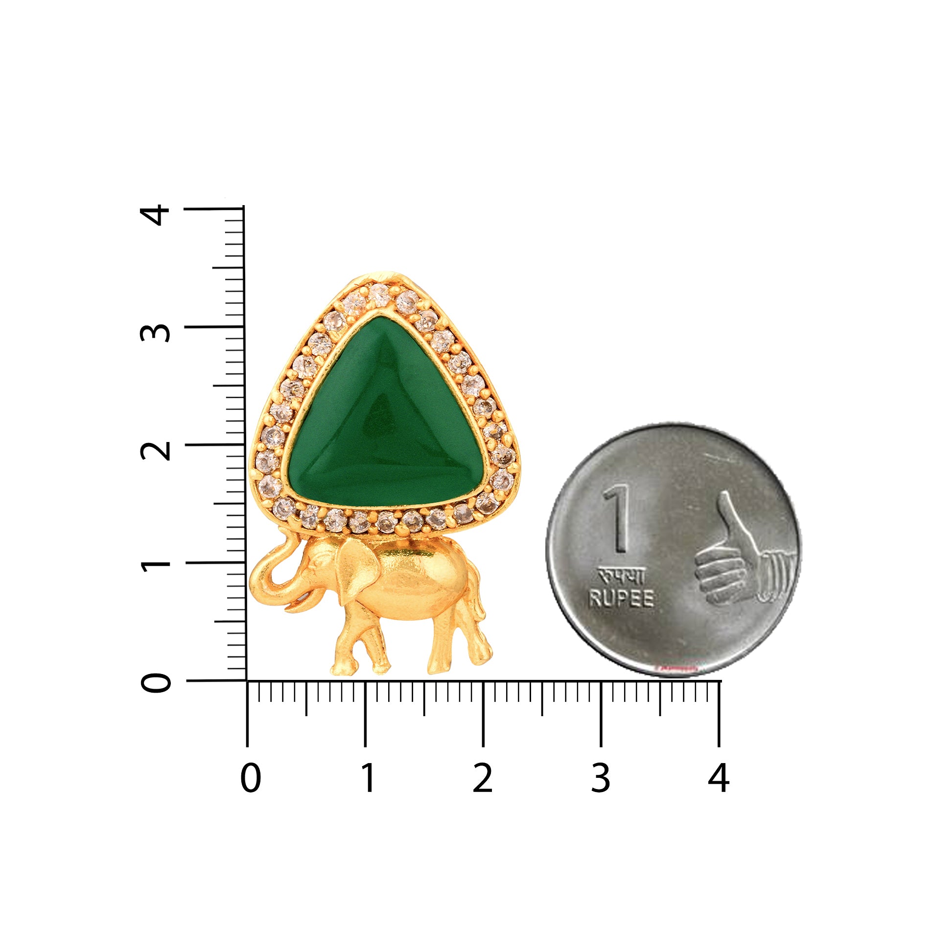 Stone of the Elephant - Green