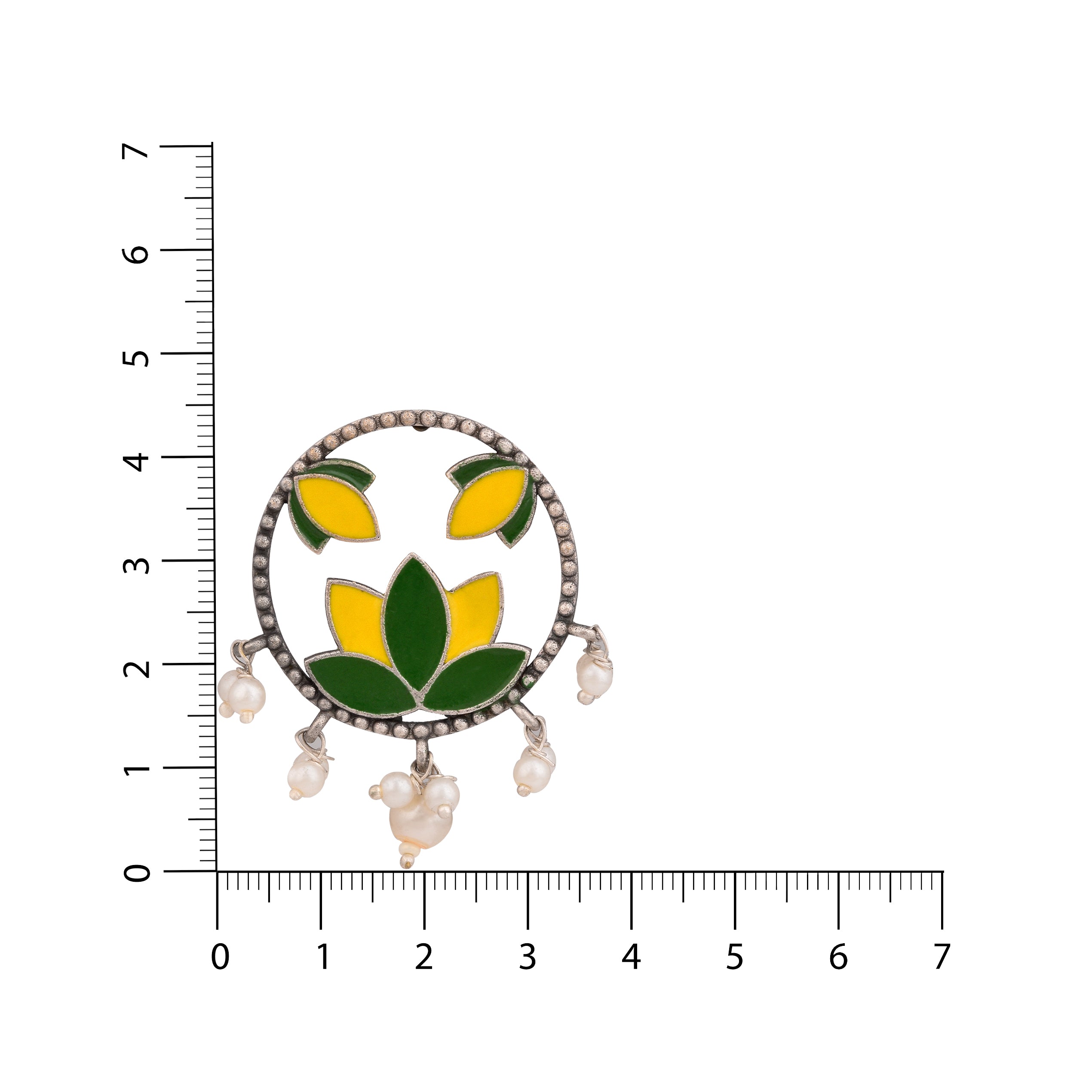 Mystic Lotus-Yellow & Green