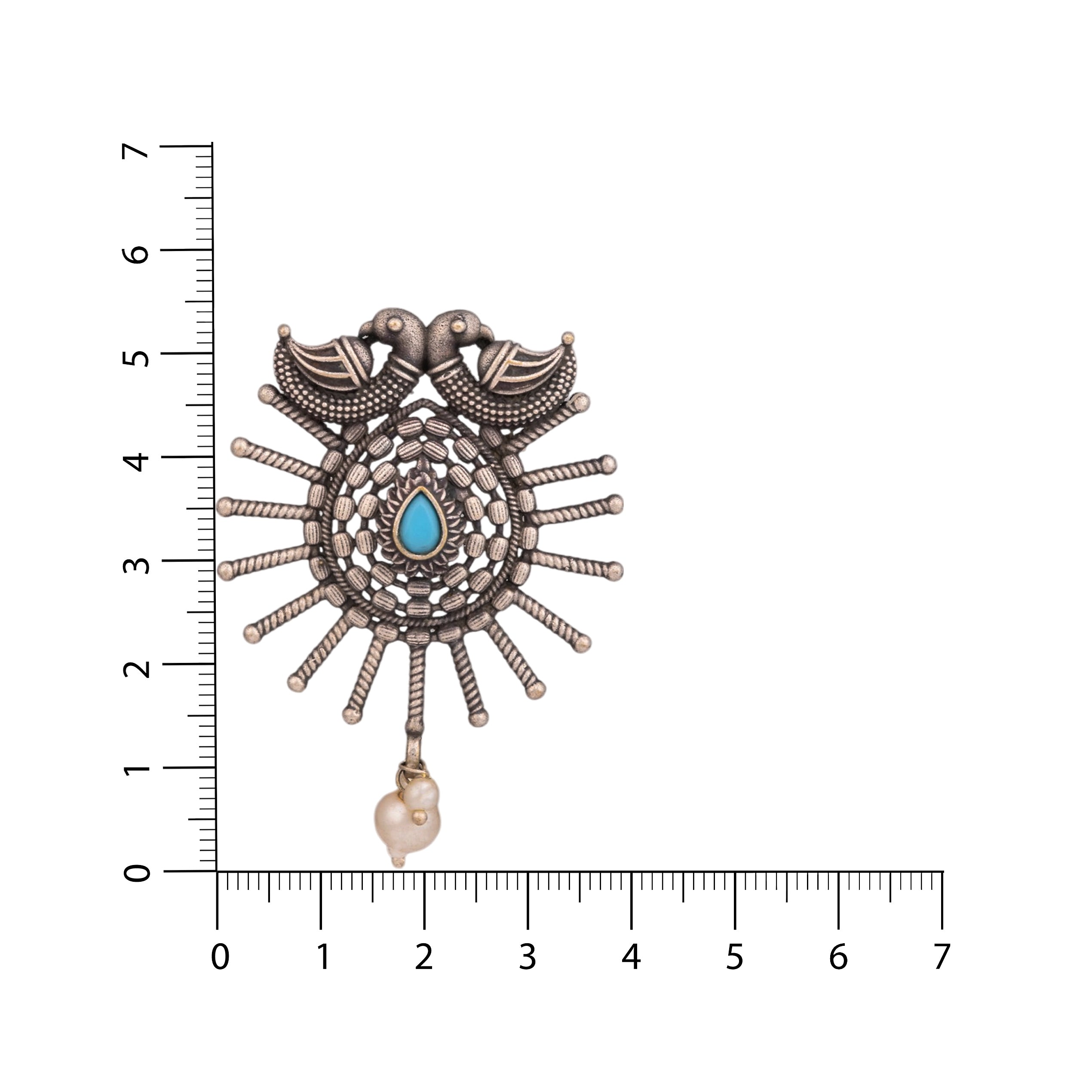 Azure Nest Earrings- turquoise