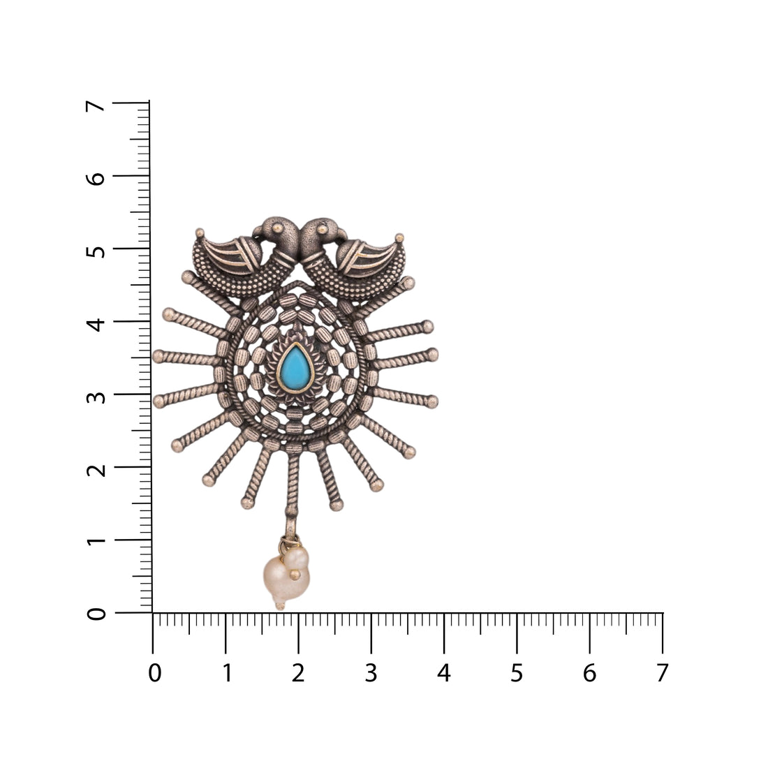 Azure Nest Earrings- turquoise