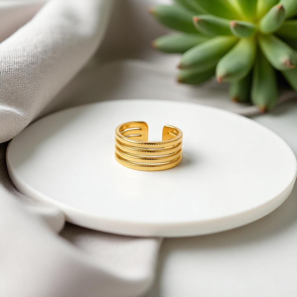 Aurum Strata Ring