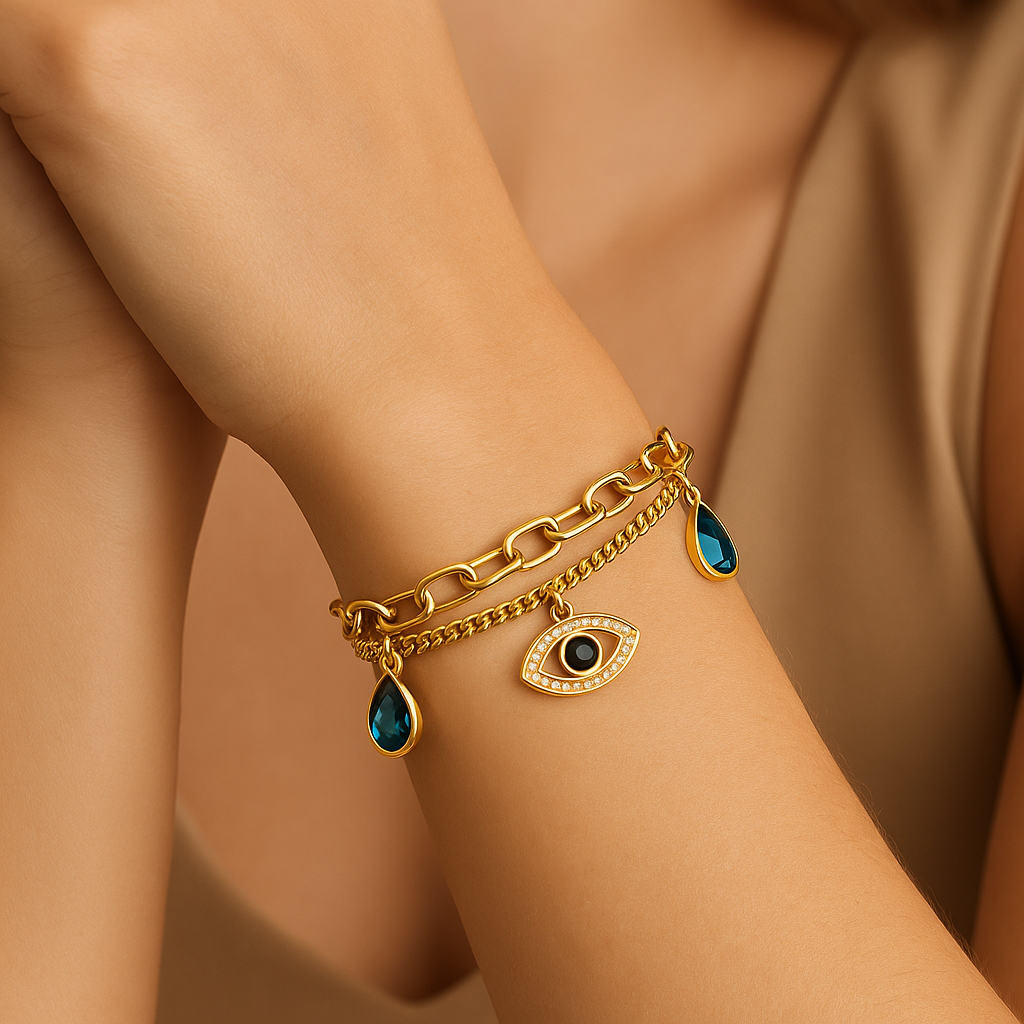 Blue Eclipse Bracelet