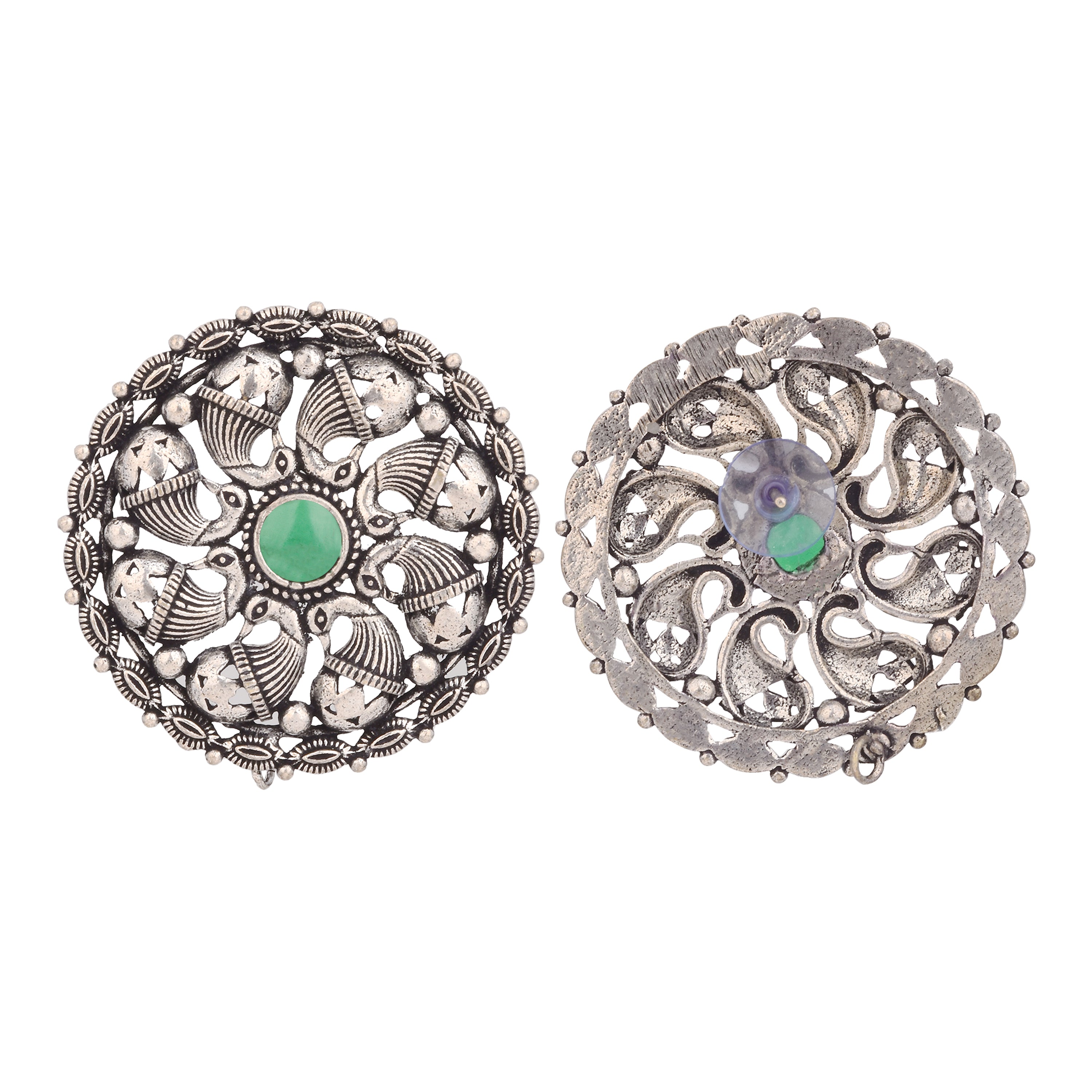 Emerald Aviary Earrings