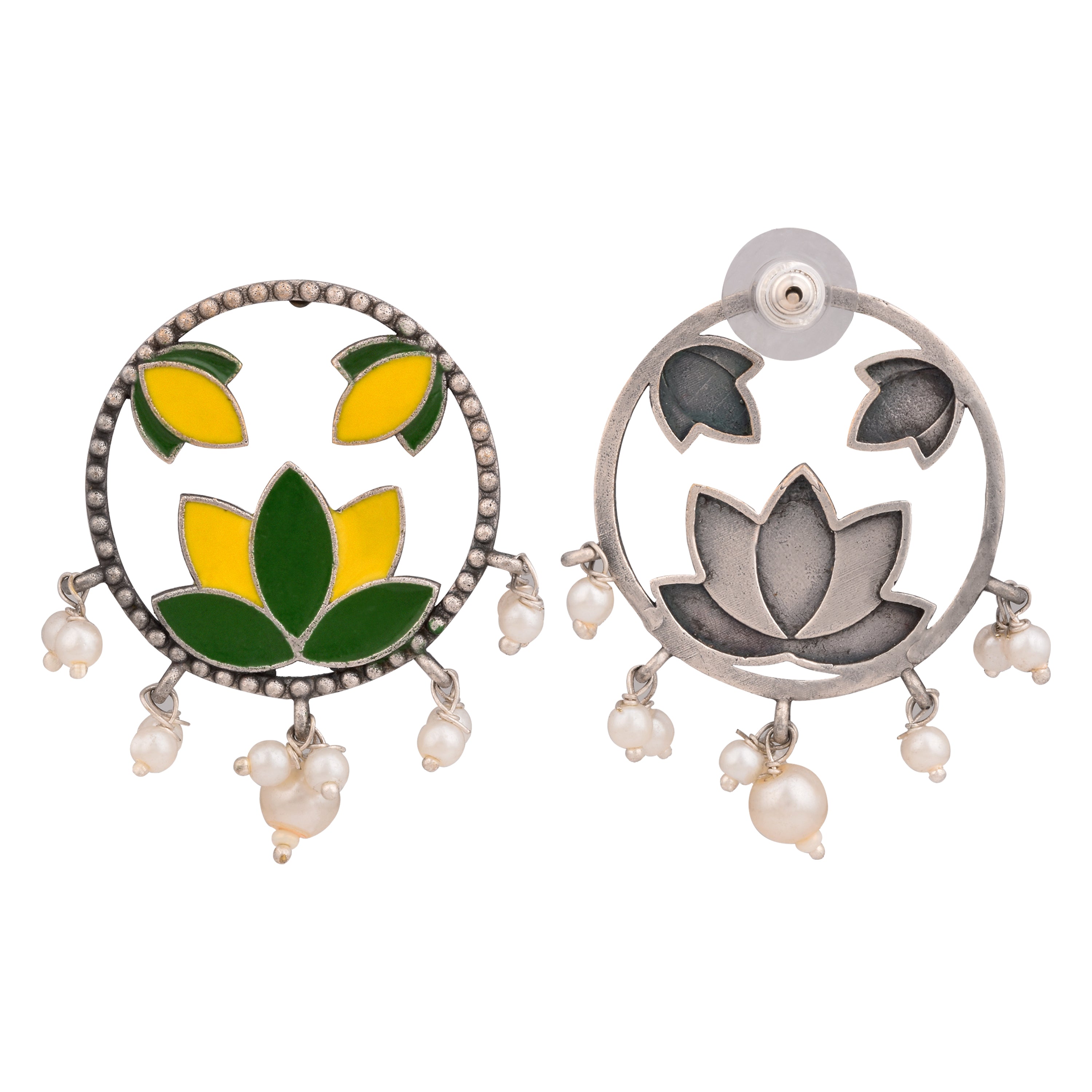 Mystic Lotus-Yellow & Green