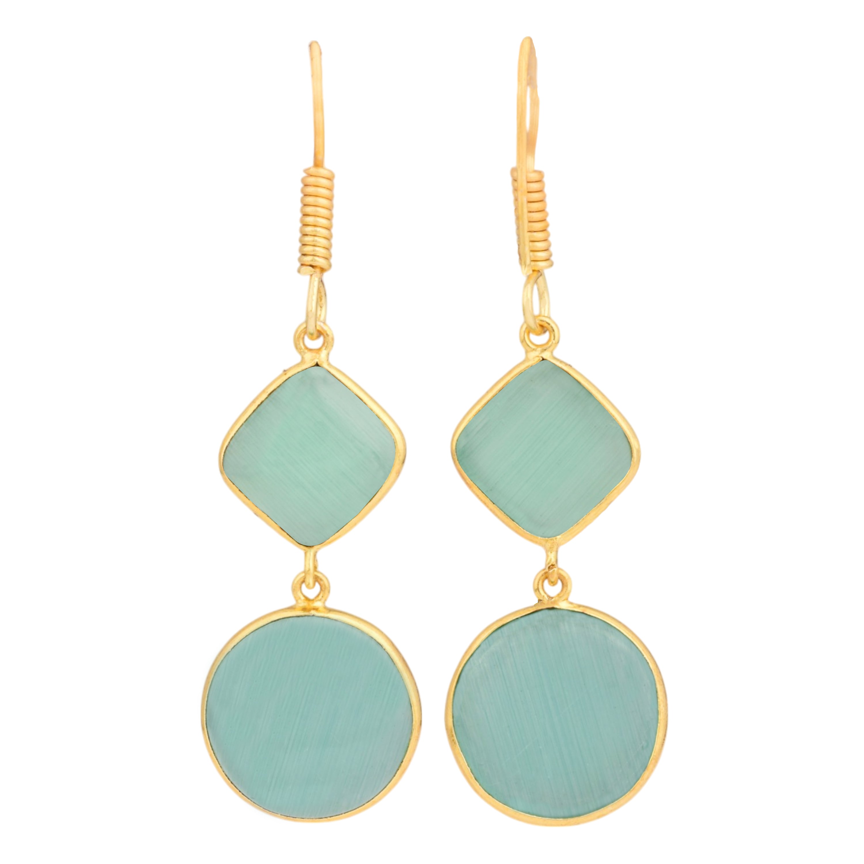 Golden Mirage- turquoise