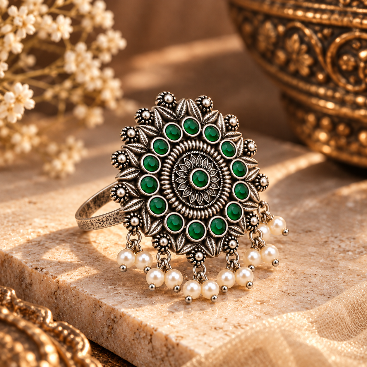 MEVARA RING-GREEN