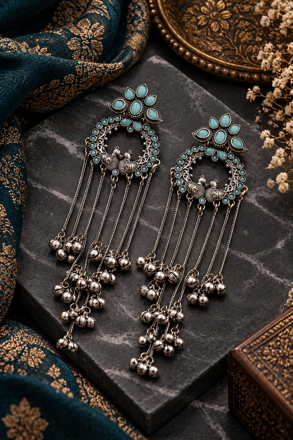 Shyama Peacock Turquoise