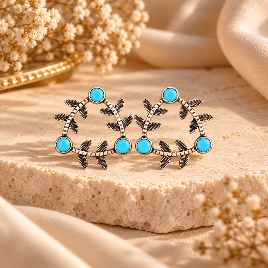 Nature's embrace- turquoise