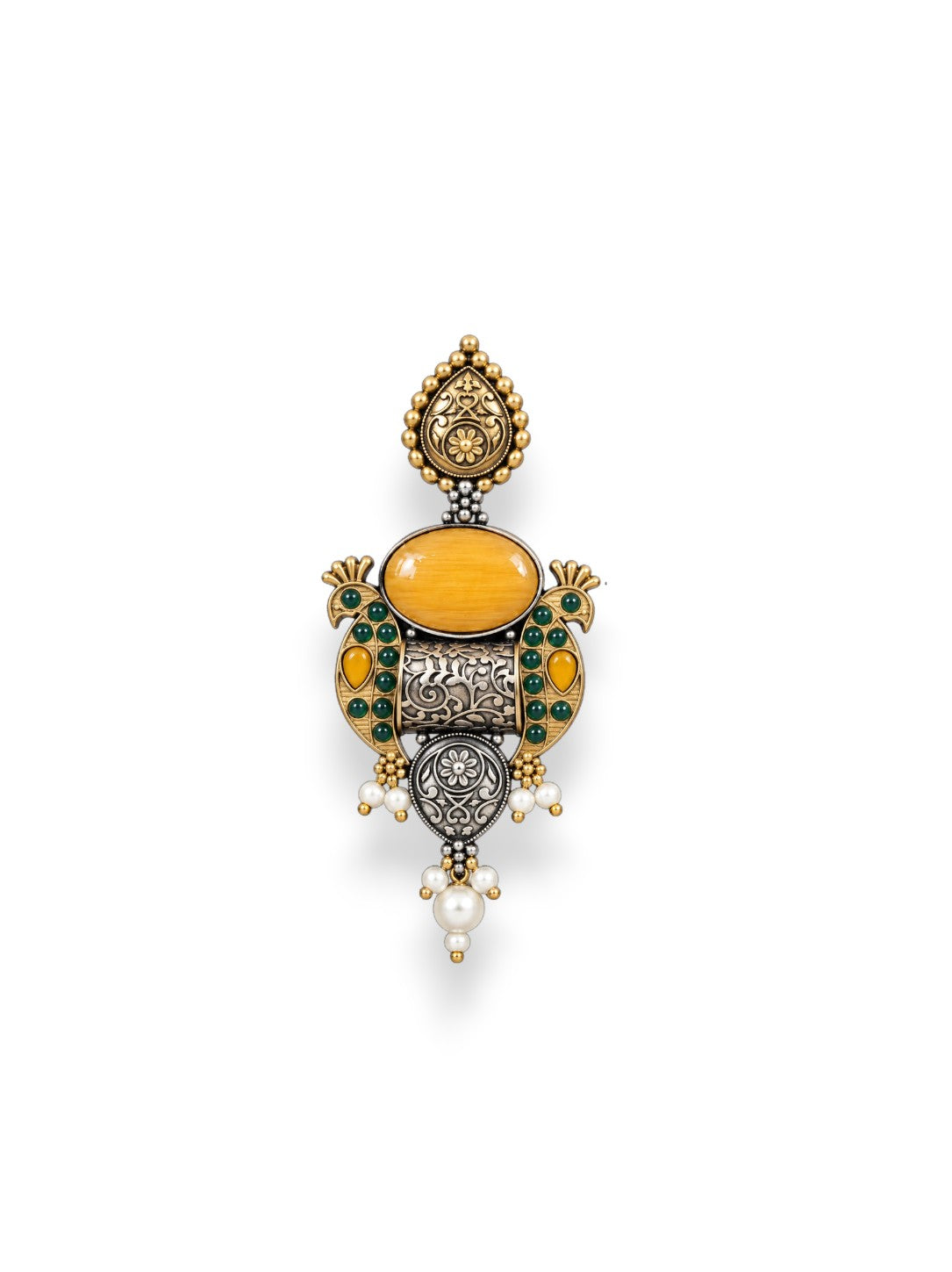 BAISA EARRINGS-YELLOW