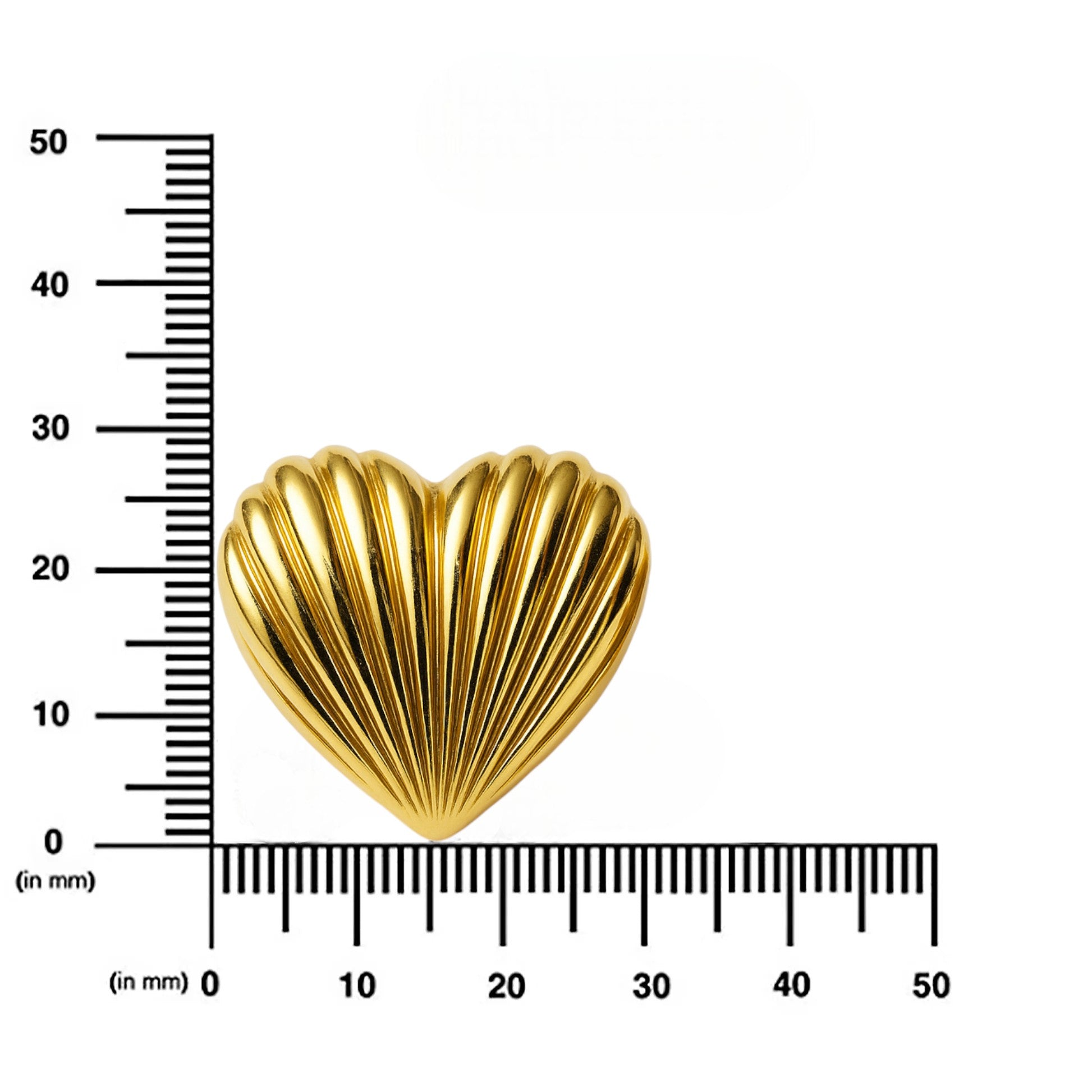 SHELL HEART EARRINGS